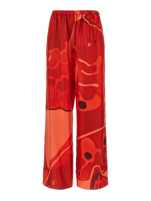 Palazzo Silk Pants