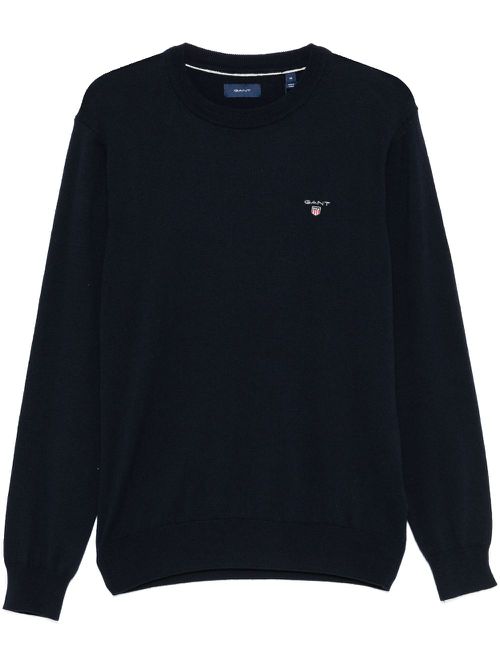 Crew-neck sweater - Blue