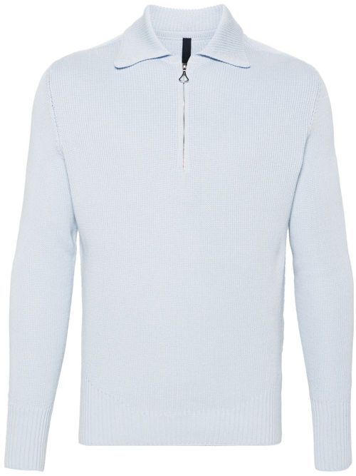 Lancet half-zip jumper - Blue