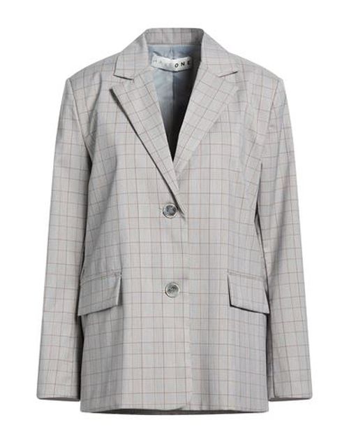 Woman Blazer Grey Size M Polyester, Viscose, Elastic fibres