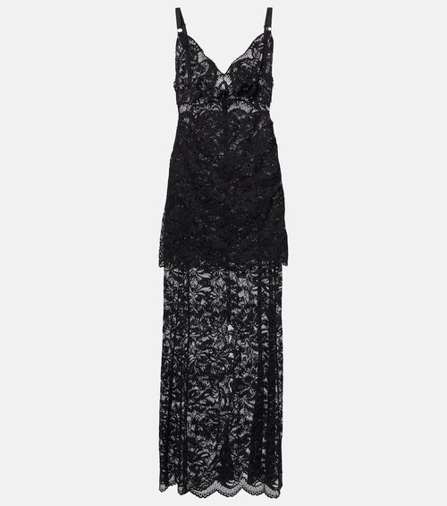 Lace maxi dress