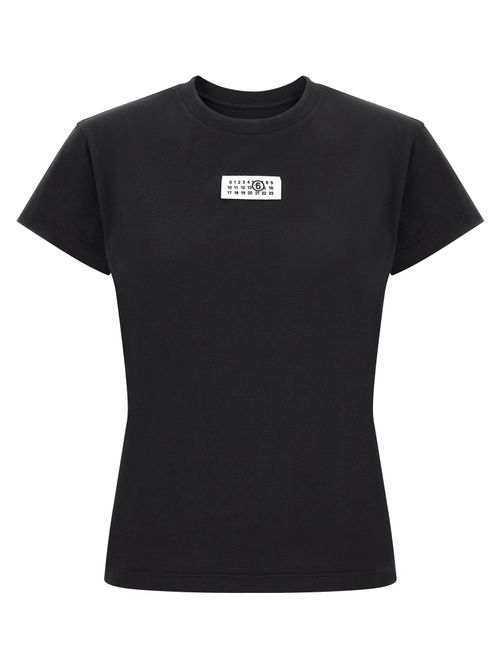 Numeric Signature Patch T-shirt — Black