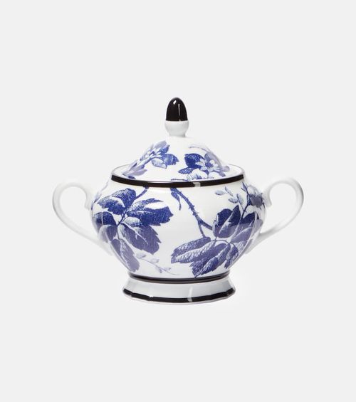Gucci Herbarium porcelain sugar bowl