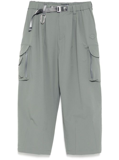 Belted cargo pants - Green