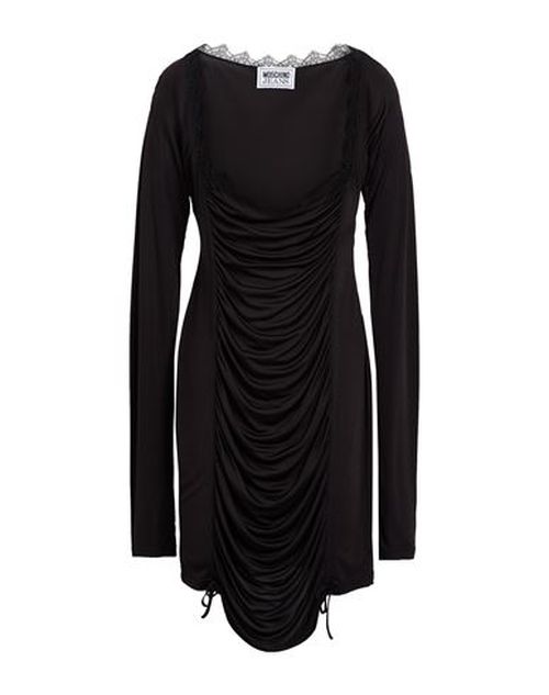 Woman Mini dress Black Size 6 Viscose