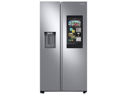 22 cu. ft. Counter Depth Side-by-Side Refrigerator with Touch Screen Family Hub™ in Silver(RS22T5561SR/AA)