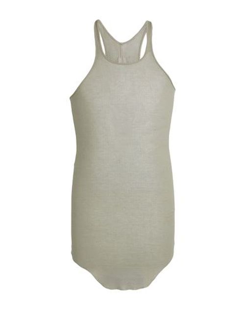 Man Tank top Military green Size S Viscose, Silk
