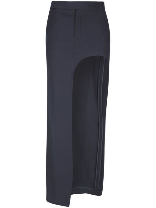 High-waisted skirt - Blue