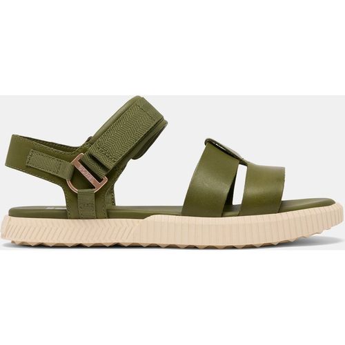 Sorel Ona Ave Ankle Strap Flat Sanda