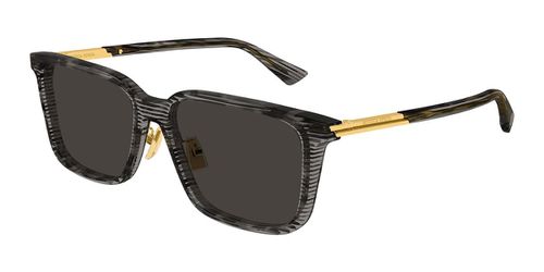 Bottega Veneta BV1374SK Asian Fit 007 Men's Sunglasses Tortoiseshell Size 57