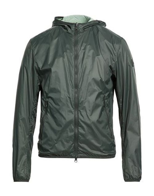 Man Jacket Dark green Size 40 Polyamide