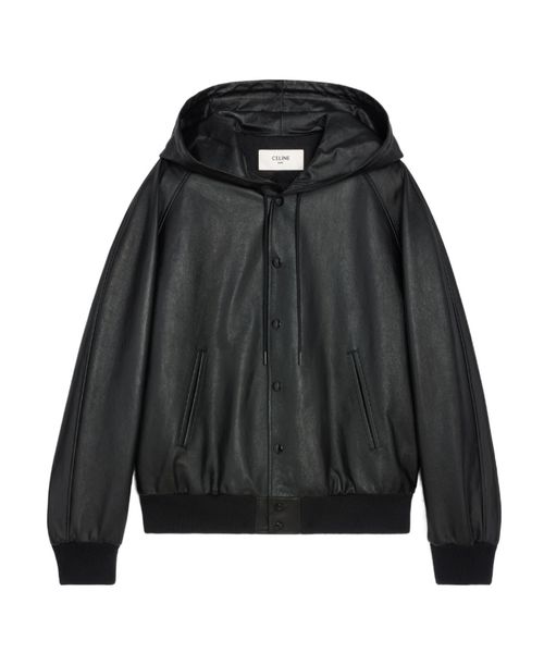 HOODED JACKET IN SOFT LAMBSKIN