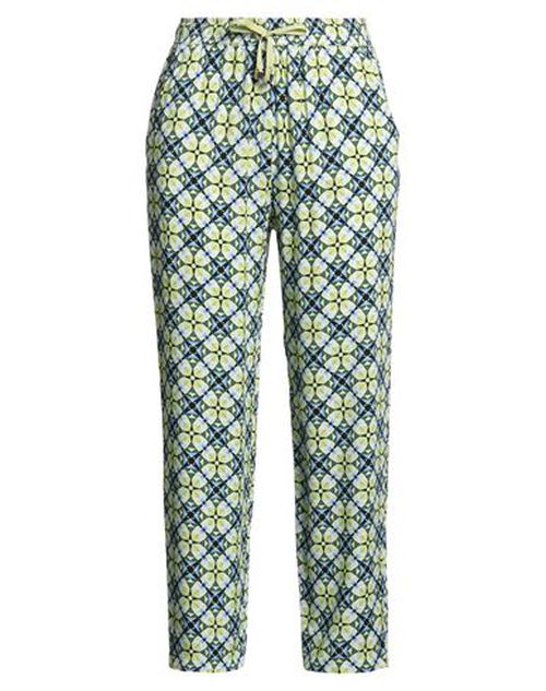 Luckylu Milano Woman Pants Lime green Size 4 Viscose