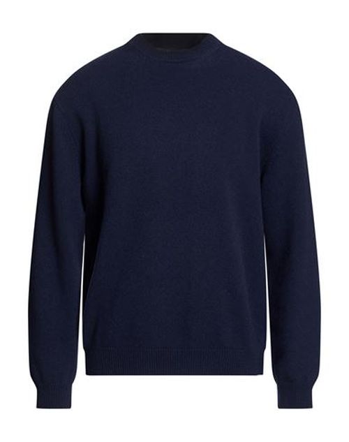 Man Sweater Midnight blue Size L Wool, Cashmere