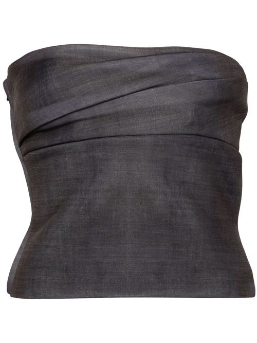 Pleated top - Grey