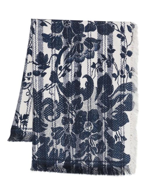 Pierre Louis Mascia "Aloeuw" 135X195 Cm Fringe Scarf