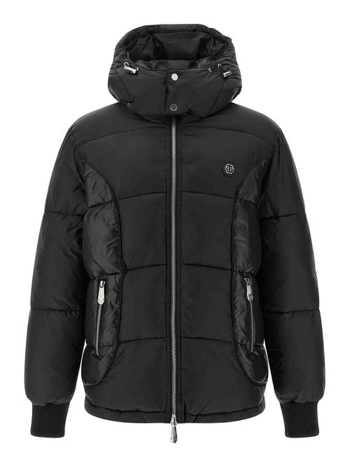 Logo Patch Down Jacket