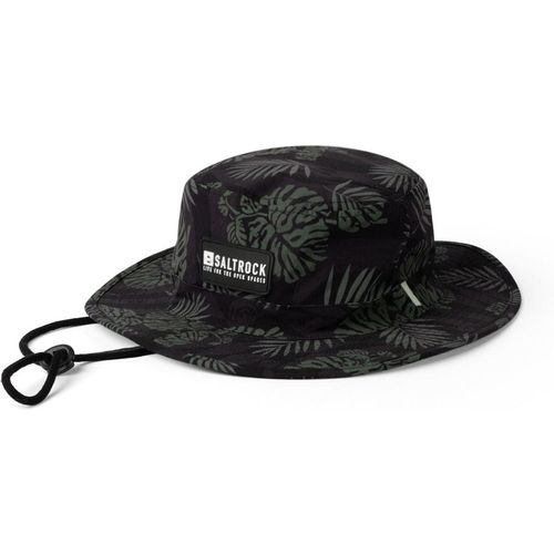 Saltrock Mens Warp Surf Bucket Hat in Dark Grey