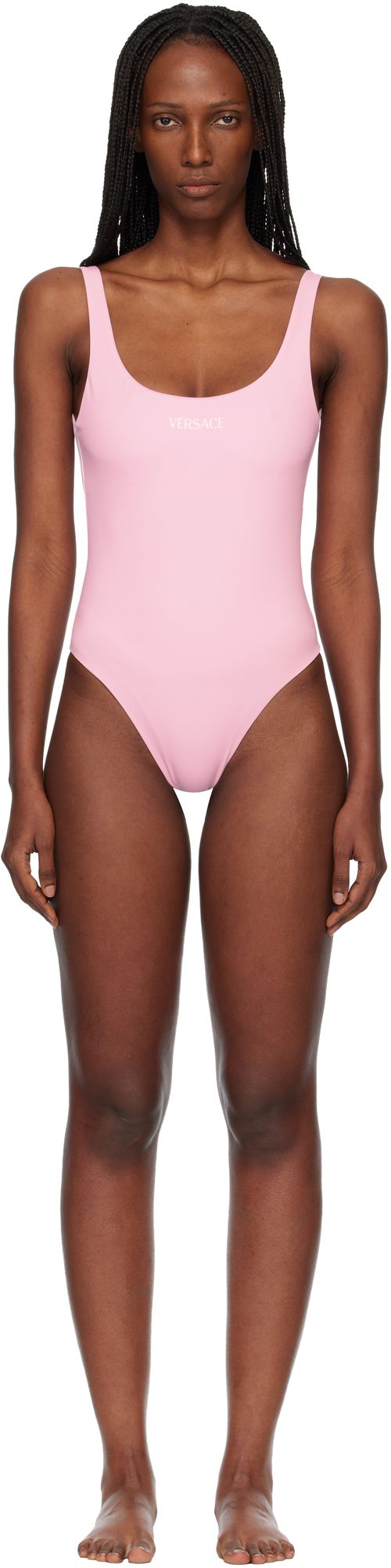 Pink One-Piece Swimsuit