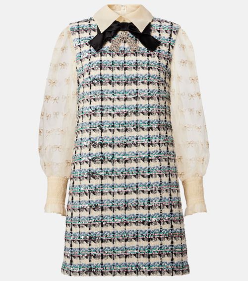 Embellished minidress