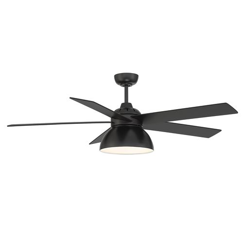 Trade Winds Camilla 52" LED Ceiling Fan in Matte Black - TW2214MBK
