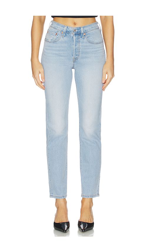 LEVI'S 501 Straight in Blue. 24. Also , 26, 28