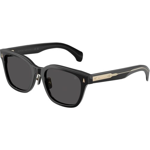 Moncler Unisex Moncler ME6002D METROPE 300187 Gafas de sol Acetato Negro Gris Cuadrada Norma