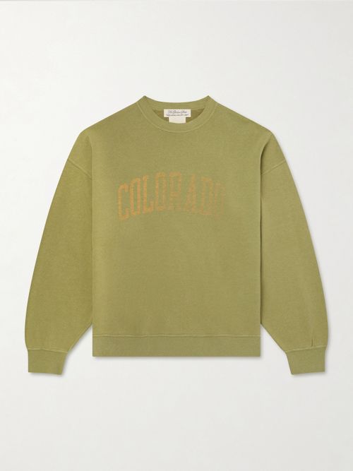 Colorado Printed Cotton-Jersey Sweatshirt