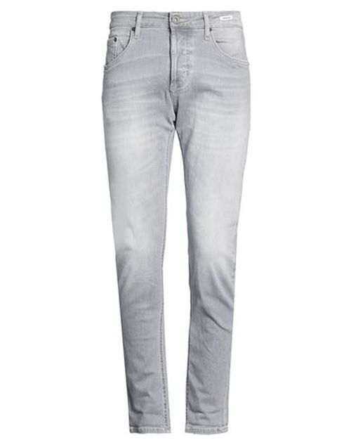 Man Jeans Grey Size 29 Cotton, Elastane