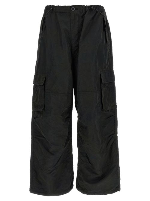 Homme Cargo Pants — Black