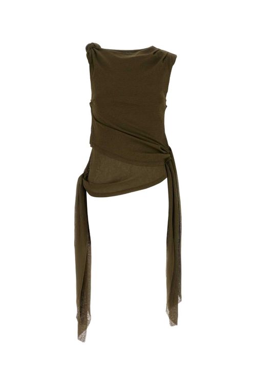 Mesh Tank Top — Green
