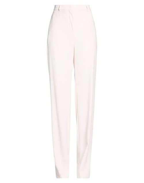 Woman Pants Beige Size 10 Virgin Wool
