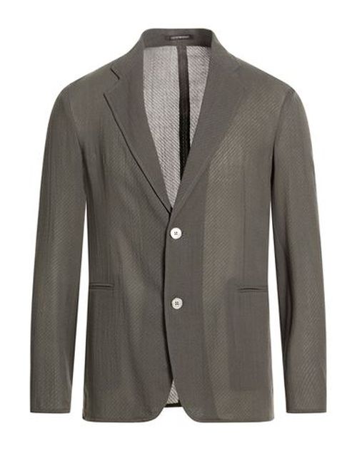 Man Blazer Dark green Size 38 Virgin Wool