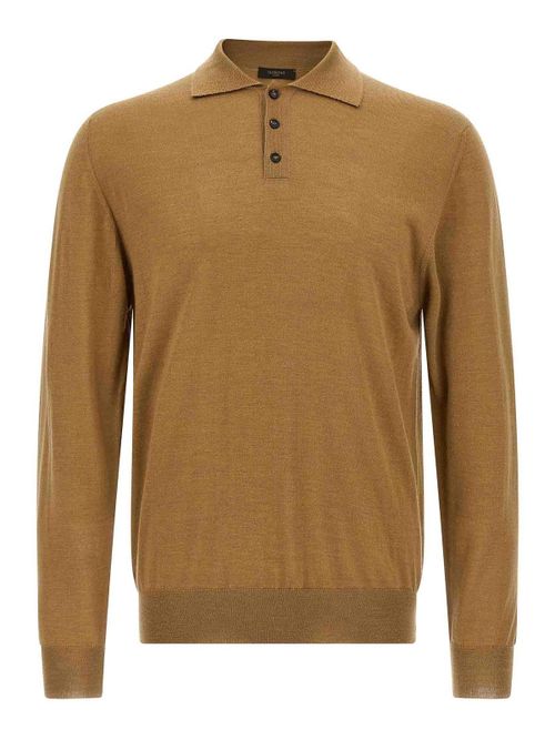 Virgin Wool Polo Shirt