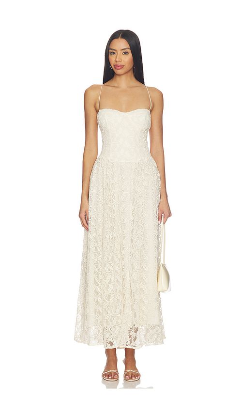 Bardot Estie Broderie Maxi Dress in Beige. 10. Also , 2, 4