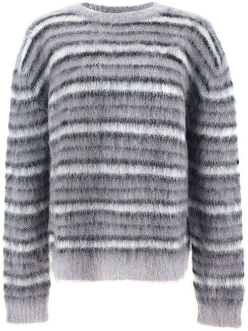Striped sweater - Grey