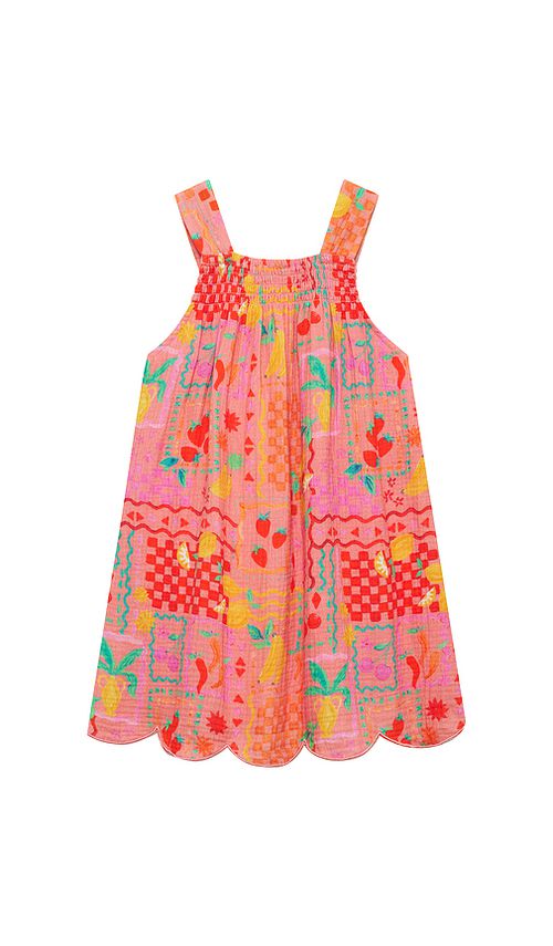 BEACH RIOT Little Selma Dress in Pink. 3/4. Also