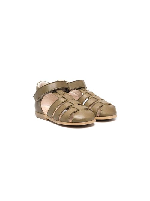 Closed toe sandals - Green