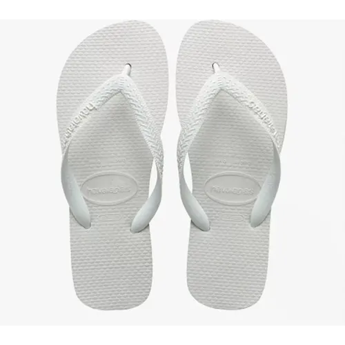 Havaianas HAV TOP Unisex Flip Flops White - Size: 4/3.5/4.5/3/3/3.5/4
