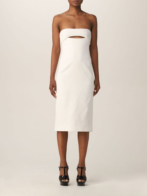 Dress Women colour White