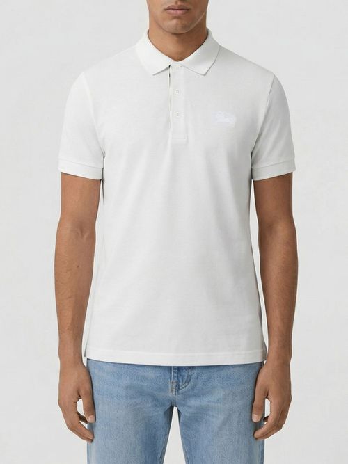 Polo Shirt Men color White