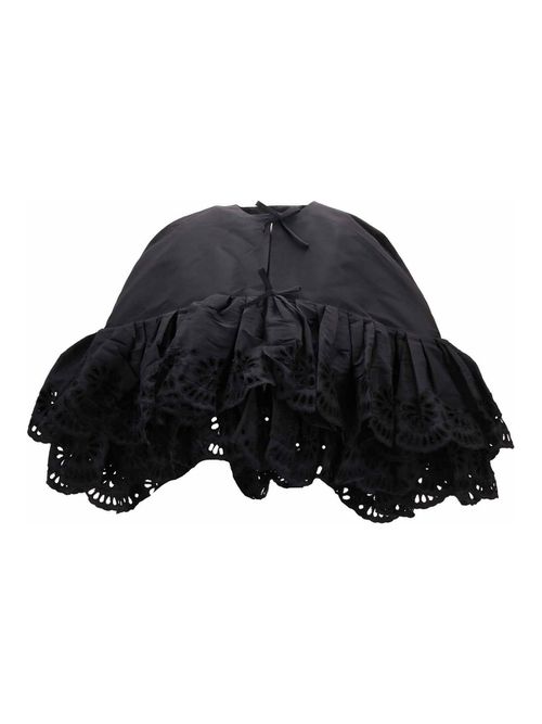 Short Cape W/ Embroidery