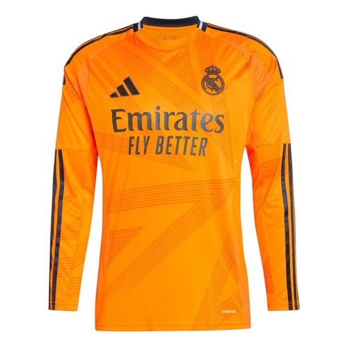 Real Madrid CF 24/25 Long Sleeve Away Jersey 'Orange'
