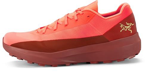 Arc'teryx Norvan LD 4 Shoe Men's | Adaptable Long-Distance Mountain Running Shoe | Sour Cherry/Sequoia