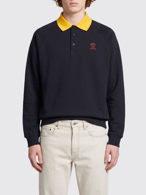 Sweatshirt Men color Navy