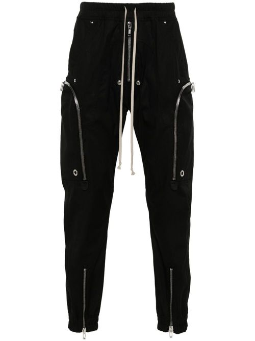 Bauhaus cotton cargo trousers - Black