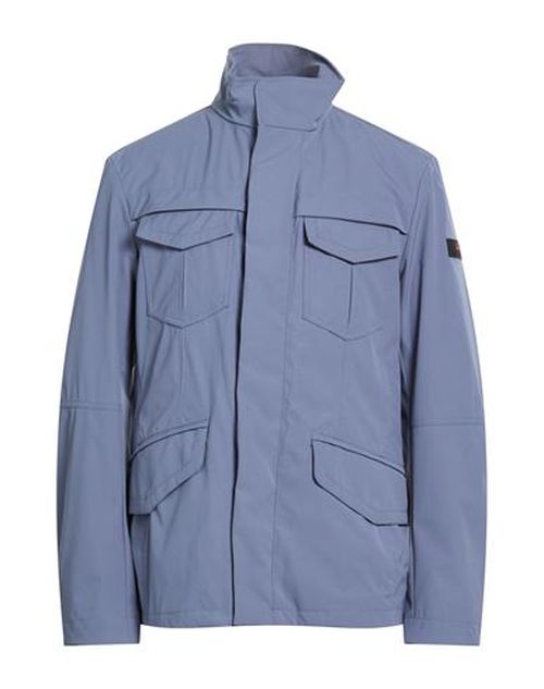Man Jacket Slate blue Size 3XL Polyester, Elastane