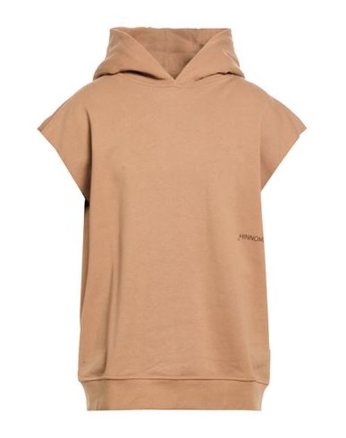 Man Sweatshirt Camel Size S Cotton, Elastane