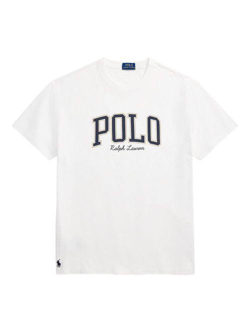 Logo-print short-sleeved T-shirt - White