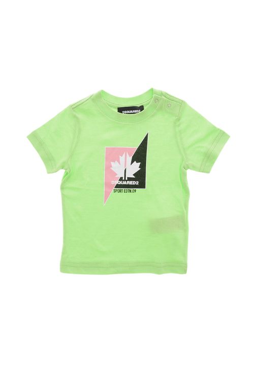 Babies Light Green Graphic T-Shirt